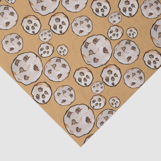 Chocolate Chip Cookies Cookie Tissuepapier (Detail)