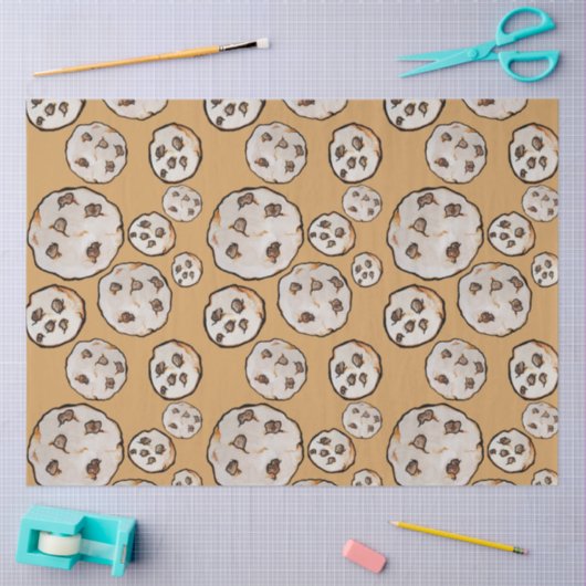 Chocolate Chip Cookies Cookie Tissuepapier (Craft)