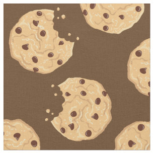 Chocolate Chip Cookies Cute Kinderen Stof