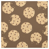 Chocolate Chip Cookies Cute Kinderen Stof (Swatch)