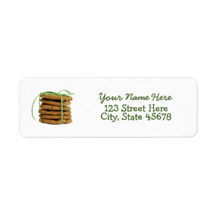 Chocolate Chip Cookies en Green Ribbon Etiket