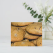 Chocolate Chip Cookies Food Photography Briefkaart (Staand voorkant)