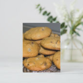 Chocolate Chip Cookies Food Photography Briefkaart (Staand voorkant)