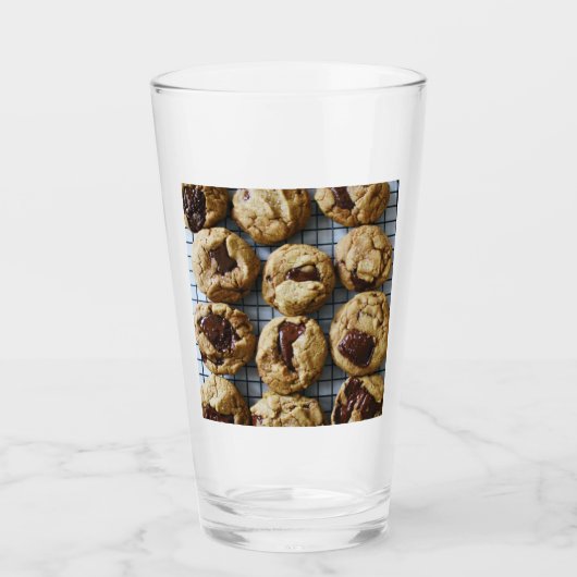 Chocolate Chip Cookies Glas (Voorkant)