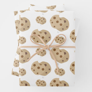 Chocolate Chip Cookies Inpakpapier Vel