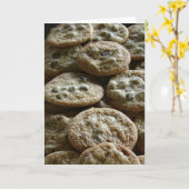 Chocolate Chip Cookies Kaart (Gele Bloem)