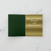 Chocolate Chip Cookies Kerst Kaart (Binnen)