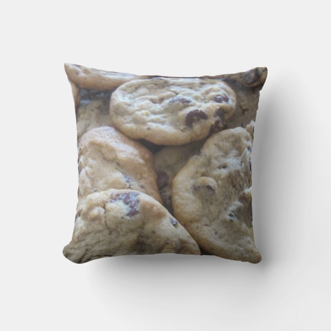 Chocolate Chip Cookies Kussen (Voorkant)