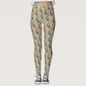 Chocolate Chip Cookies Leggings (Voorkant)