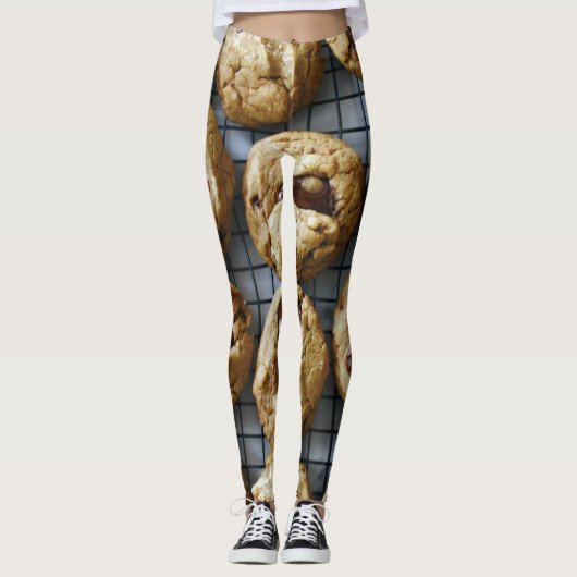 Chocolate Chip Cookies Leggings (Voorkant)