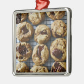Chocolate Chip Cookies Metalen Ornament (Links)