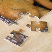 Chocolate Chip Cookies op foto's van laatstgenoemd Legpuzzel (Zijkant)