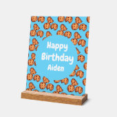 Chocolate Chip Cookies Patroon Acryl Bord (Hoek)