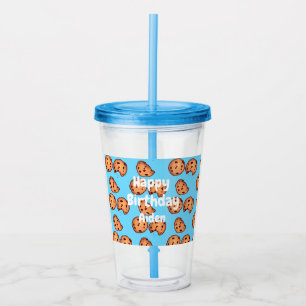 Chocolate Chip Cookies Patroon Acryl Drinkbeker