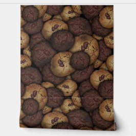 Chocolate Chip Cookies Patroon Behang