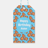 Chocolate Chip Cookies Patroon Cadeaulabel (Voorkant)