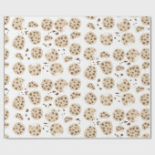 Chocolate Chip Cookies Patroon Cadeaupapier (Vlak)