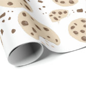 Chocolate Chip Cookies Patroon Cadeaupapier (Rol Hoek)