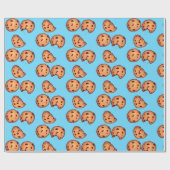 Chocolate Chip Cookies Patroon Cadeaupapier (Vlak)