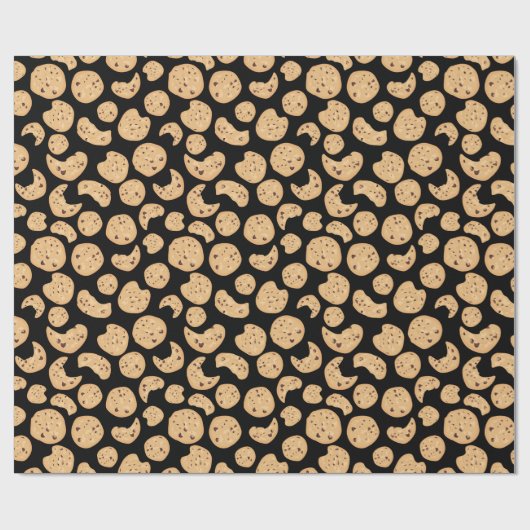 Chocolate Chip Cookies Patroon Cadeaupapier (Vlak)