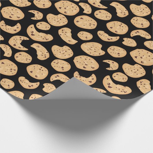 Chocolate Chip Cookies Patroon Cadeaupapier (Hoek)