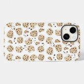 Chocolate Chip Cookies Patroon Case-Mate iPhone Case (Achterkant (horizontaal))