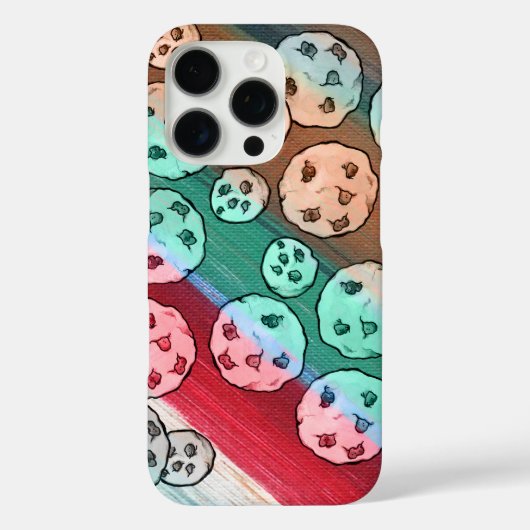 Chocolate Chip Cookies Patroon                     Case-Mate iPhone Case (Achterkant)