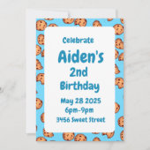 Chocolate Chip Cookies Patroon Kaart (Voorkant)