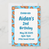 Chocolate Chip Cookies Patroon Kaart (Achterkant)