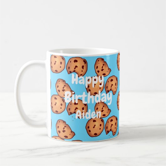 Chocolate Chip Cookies Patroon Koffiemok (Links)