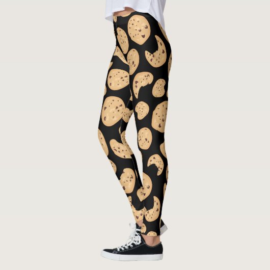 Chocolate Chip Cookies Patroon Leggings (Links)