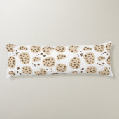 Chocolate Chip Cookies Patroon Lichaamskussen (Achterkant)