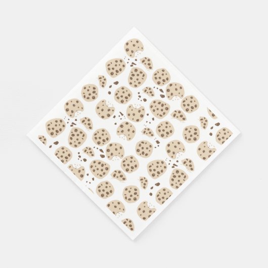 Chocolate Chip Cookies Patroon Servet (Hoek)