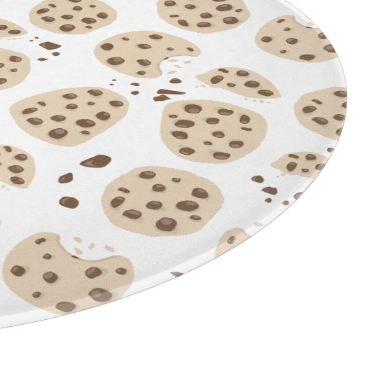 Chocolate Chip Cookies Patroon Snijplank (Hoek)