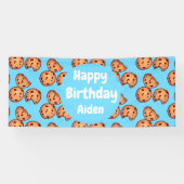 Chocolate Chip Cookies Patroon Spandoek (Horizontaal)
