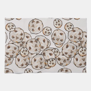 Chocolate Chip Cookies Patroon Theedoek