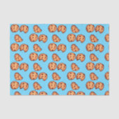 Chocolate Chip Cookies Patroon Tissuepapier (Voorkant)