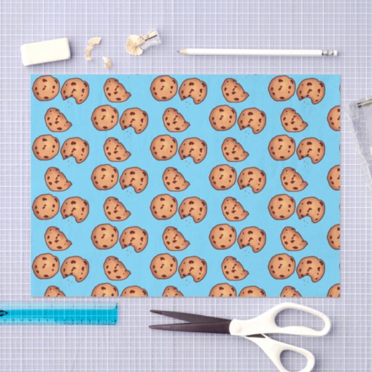 Chocolate Chip Cookies Patroon Tissuepapier (Craft)