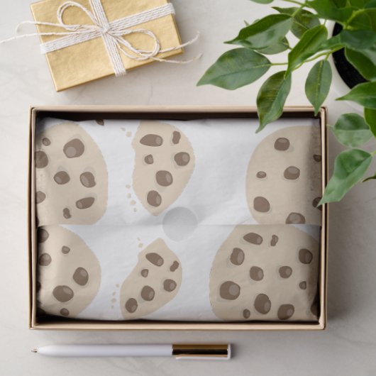 Chocolate Chip Cookies Patroon Tissuepapier (Geschenk)