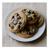 Chocolate Chip Cookies Perfect Poster (Voorkant)