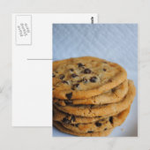 Chocolate Chip Cookies Post Card Briefkaart (Voorkant / Achterkant)