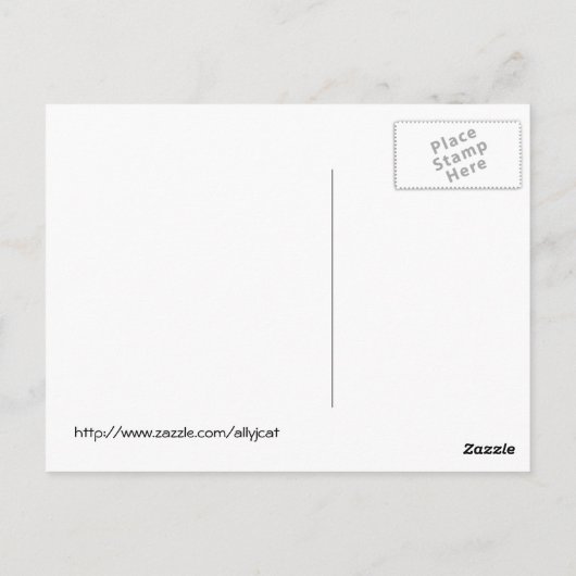 Chocolate Chip Cookies Post Card Briefkaart (Achterkant)