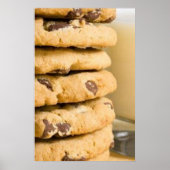 Chocolate Chip Cookies Poster Prints (Voorkant)