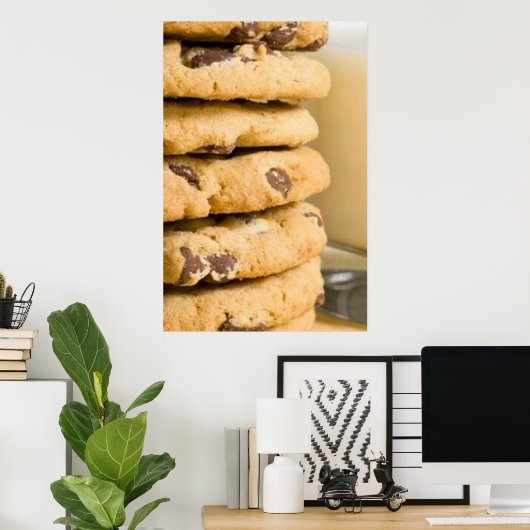Chocolate Chip Cookies Poster Prints (Thuiskantoor)