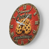 Chocolate Chip Cookies Rustic Baking Gift Grote Klok (Hoek)