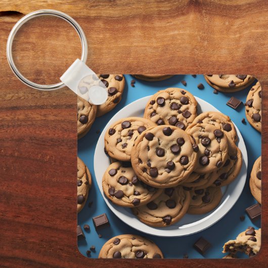 Chocolate Chip Cookies Sleutelhanger (Voorkant)