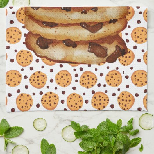 Chocolate Chip Cookies Theedoek (Gevouwen)