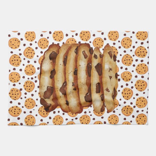 Chocolate Chip Cookies Theedoek (Horizontaal)