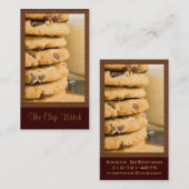 Chocolate Chip Cookies Visitekaartje (Voorkant / Achterkant)