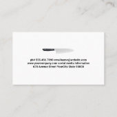 Chocolate Chip Cookies Visitekaartje (Achterkant)